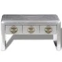 Mesa de centro de estilo aviador con 3 cajones estilo vintage de vidaXL, Mesas de centro - Ref: Foro24-242119, Precio: 371,70...