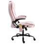 Sillón de oficina de masaje terciopelo rosa de , Sillas de oficina - Ref: Foro24-20574, Precio: 261,36 €, Descuento: %