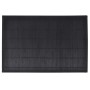 6 salvamanteles de bambú 30x45 cm negro de vidaXL, Manteles individuales - Ref: Foro24-242109, Precio: 15,27 €, Descuento: %