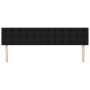 Cabeceros 2 unidades de tela negro 100x5x78/88 cm de , Cabeceros y pies de cama - Ref: Foro24-346518, Precio: 75,81 €, Descue...