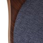 Sillas de comedor 2 unidades madera curvada y tela gris oscuro de vidaXL, Sillas de comedor - Ref: Foro24-241687, Precio: 215...