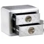 Mesa auxiliar estilo aviador con 2 cajones vintage de vidaXL, Mesas auxiliares - Ref: Foro24-242116, Precio: 240,56 €, Descue...