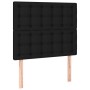 Cabeceros 2 unidades de tela negro 80x5x78/88 cm de , Cabeceros y pies de cama - Ref: Foro24-3116742, Precio: 70,65 €, Descue...