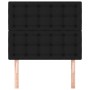 Cabeceros 2 unidades de tela negro 80x5x78/88 cm de , Cabeceros y pies de cama - Ref: Foro24-3116742, Precio: 70,65 €, Descue...