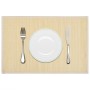 6 salvamanteles de bambú 30 x 45 cm natural de vidaXL, Manteles individuales - Ref: Foro24-242107, Precio: 14,76 €, Descuento: %