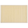 6 salvamanteles de bambú 30 x 45 cm natural de vidaXL, Manteles individuales - Ref: Foro24-242107, Precio: 14,76 €, Descuento: %