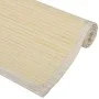 6 salvamanteles de bambú 30 x 45 cm natural de vidaXL, Manteles individuales - Ref: Foro24-242107, Precio: 14,52 €, Descuento: %