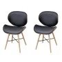 Sillas de comedor 2 uds cuero sintético y madera curvada de vidaXL, Sillas de comedor - Ref: Foro24-241688, Precio: 189,86 €,...