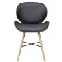 Sillas de comedor 2 uds cuero sintético y madera curvada de vidaXL, Sillas de comedor - Ref: Foro24-241688, Precio: 189,86 €,...