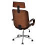 Silla de oficina giratoria madera curvada y cuero artificial de vidaXL, Sillas de oficina - Ref: Foro24-241686, Precio: 251,2...