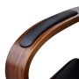 Silla de oficina giratoria madera curvada y cuero artificial de vidaXL, Sillas de oficina - Ref: Foro24-241686, Precio: 251,2...