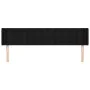 Black fabric headboard 163x16x78/88 cm by , Headboards and footboards - Ref: Foro24-3119210, Price: 75,07 €, Discount: %