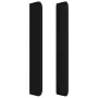 Headboard with black fabric ears 203x16x118/128 cm by , Headboards and footboards - Ref: Foro24-3120038, Price: 155,01 €, Dis...