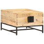 Mesa de centro madera maciza de mango 67x67x45 cm en Mesas de centro | Comprar online en Foru.es