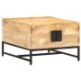 Mesa de centro madera maciza de mango 67x67x45 cm en Mesas de centro | Comprar online en Foru.es