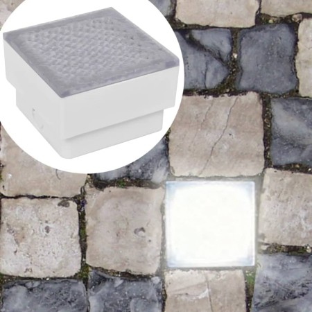 Foco LED empotrable para el exterior, 100 x 100 x 68 mm de vidaXL, Iluminación de exterior - Ref: Foro24-41715, Precio: 37,49...