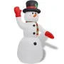 Muñeco de nieve inflable 240 cm de vidaXL, Luces de Navidad - Ref: Foro24-242357, Precio: 64,64 €, Descuento: %