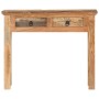 Mesa consola madera de acacia y madera reciclada 90,5x30x75cm en Mesas auxiliares | Comprar online en Foru.es