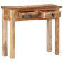 Mesa consola madera de acacia y madera reciclada 90,5x30x75cm en Mesas auxiliares | Comprar online en Foru.es