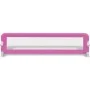 Barandilla de seguridad cama de niño 150x42 cm rosa de vidaXL, Barandillas de seguridad - Ref: Foro24-10102, Precio: 32,32 €,...