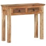 Mesa consola madera de acacia y madera reciclada 90,5x30x75cm en Mesas auxiliares | Comprar online en Foru.es