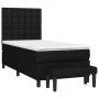 Box spring bed with black fabric mattress 80x200 cm by , Beds and slatted bases - Ref: Foro24-3136871, Price: 339,60 €, Disco...