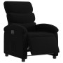 Sillón reclinable eléctrico de tela negro en Sillones | Comprar online en Foru.es