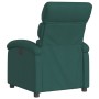 Sillón reclinable eléctrico tela verde oscuro en Sillones | Comprar online en Foru.es