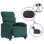Sillón reclinable eléctrico tela verde oscuro en Sillones | Comprar online en Foru.es