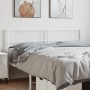 Cabecero de metal blanco 120 cm de , Cabeceros y pies de cama - Ref: Foro24-372357, Precio: 25,63 €, Descuento: %