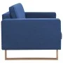 2-Sitzer-Sofa aus blauem Stoff von , Sofas - Ref: Foro24-281385, Preis: 370,55 €, Rabatt: %