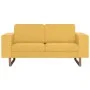 2 seater yellow fabric sofa by , Sofas - Ref: Foro24-281391, Price: 335,39 €, Discount: %