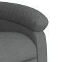 Sillón reclinable de masaje eléctrico tela gris oscuro en Sillones | Comprar online en Foru.es