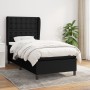 Cama box spring con colchón tela negro 80x200 cm de , Camas y somieres - Ref: Foro24-3128239, Precio: 324,55 €, Descuento: %