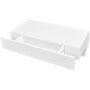 Estante flotante pared con 1 cajón MDF blanco para libros/DVD de vidaXL, Estantes y estanterías - Ref: Foro24-242187, Precio:...