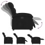 Sillón reclinable elevable tela negro en Sillones | Comprar online en Foru.es