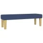 Boxspringbett mit blauer Stoffmatratze 160x200 cm von , Betten und Lattenroste - Ref: Foro24-3137491, Preis: 590,58 €, Rabatt: %