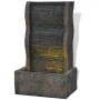 Fuente de agua para interior con luz LED poliresina de vidaXL, Fuentes y cascadas - Ref: Foro24-242354, Precio: 127,61 €, Des...