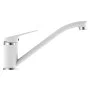 EISL Grifo monomando de cocina SPEED blanco cromado de , Grifos - Ref: Foro24-446458, Precio: 51,30 €, Descuento: %