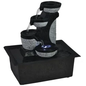 Fuente para interiores con luz LED de poliresina de vidaXL, Fuentes y cascadas - Ref: Foro24-242352, Precio: 33,19 €, Descuen...