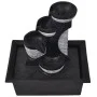 Fuente para interiores con luz LED de poliresina de vidaXL, Fuentes y cascadas - Ref: Foro24-242352, Precio: 33,19 €, Descuen...