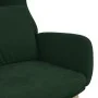 Sillón de relax de terciopelo verde oscuro de , Sillones - Ref: Foro24-341353, Precio: 120,60 €, Descuento: %