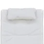 Diván con almohada de cuero sintético blanco de vidaXL, Divanes - Ref: Foro24-242217, Precio: 230,03 €, Descuento: %