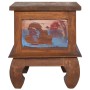 Mesita de noche de madera reciclada de teca 45x35x40 cm de vidaXL, Mesitas de noche - Ref: Foro24-289056, Precio: 99,44 €, De...