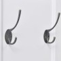 Percheros 2 unidades blancos de vidaXL, Percheros para sombreros y abrigos - Ref: Foro24-242437, Precio: 99,00 €, Descuento: %
