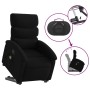 Sillón reclinable de masaje elevable tela negro en Sillones | Comprar online en Foru.es