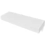 Floating wall shelf with 1 white MDF drawer for books/DVD by vidaXL, Shelves and shelves - Ref: Foro24-242188, Price: 56,62 €...