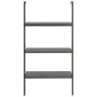 Estantería inclinada de 3 niveles negro 64x35x120,5 cm de , Librerías y estanterías - Ref: Foro24-336381, Precio: 61,32 €, De...