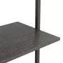 Estantería inclinada de 3 niveles negro 64x35x120,5 cm de , Librerías y estanterías - Ref: Foro24-336381, Precio: 61,32 €, De...