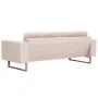 Conjunto de sofás 2 piezas de tela color crema de , Sofás - Ref: Foro24-276859, Precio: 770,24 €, Descuento: %